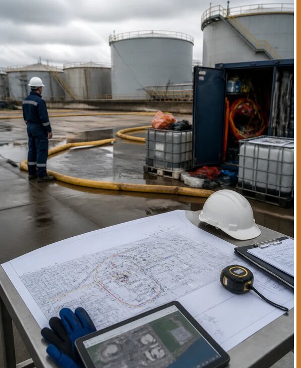 Разработка плана ликвидации разливов нефти в Верхней Пышме