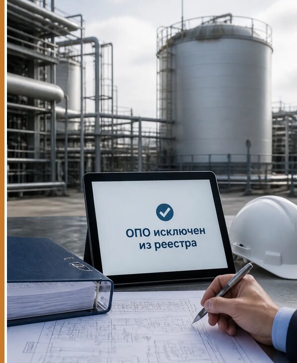 Исключение ОПО из госреестра в Верхней Пышме от 30780 р. | Авеста ОТиПБ